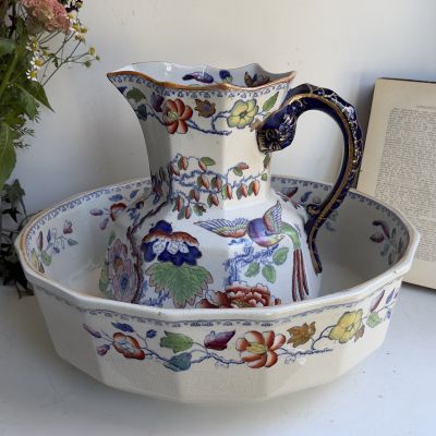 Набор для умывания в китайском стиле «Летящая птица» Mason's Ironstone