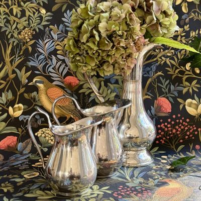 Кувшин 900 мл мельхиор серебрение  