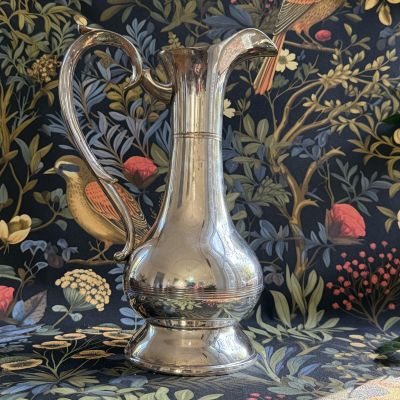 Кувшин 900 мл мельхиор серебрение  