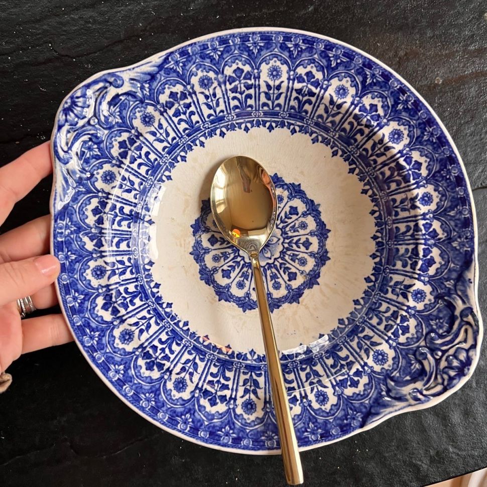 Блюдо на ножке Rorstrand Vinga 27 см Швеция