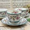 Сет с изъянами Copeland Spode Audley 6 предметов Англия