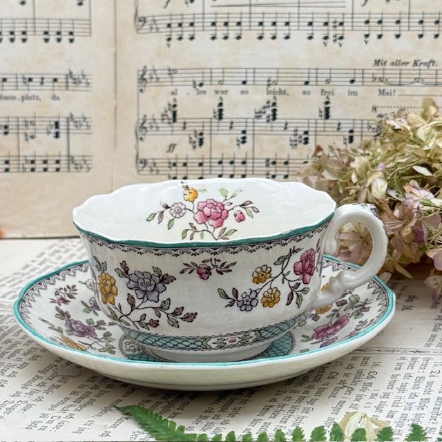 Сет с изъянами Copeland Spode Audley 6 предметов Англия