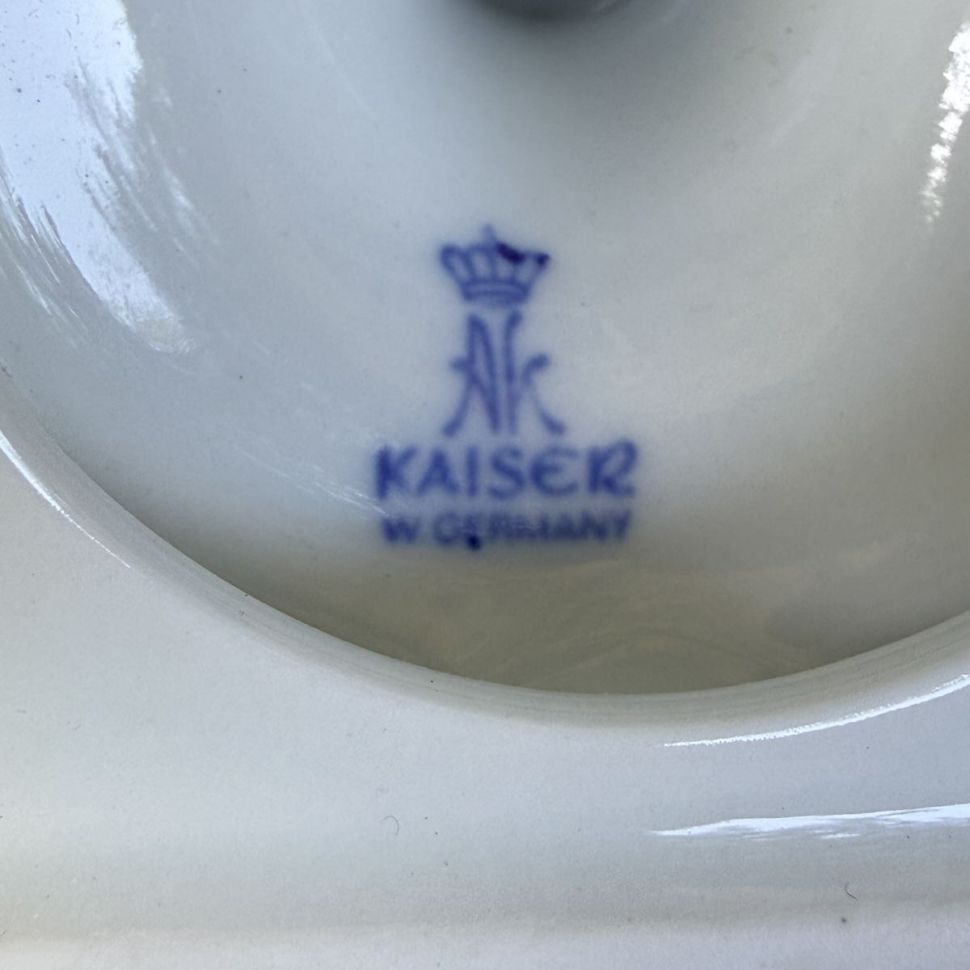 Ваза амфора Птицы Kaiser 29 см Германия