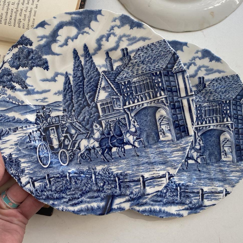 Тарелка 20 см Англия Staffordshire Myott Royal Mail