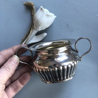 Сахарница мини мельхиор