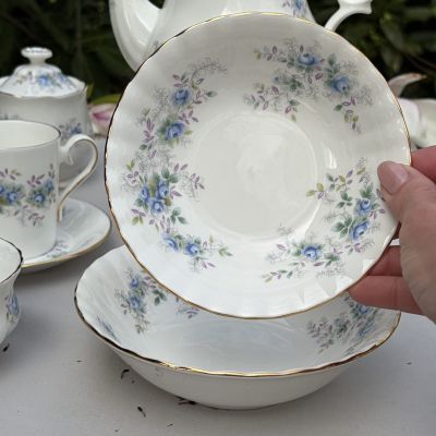 Миска 14 см Royal Albert Blue Blossom 140 мл Англия 