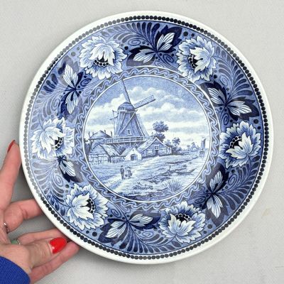 Тарелка Maestricht Societe Ceramique 23 см фарфор Голландия
