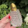 Сифтер 14 см хрусталь латунь