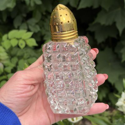 Сифтер 14 см хрусталь латунь