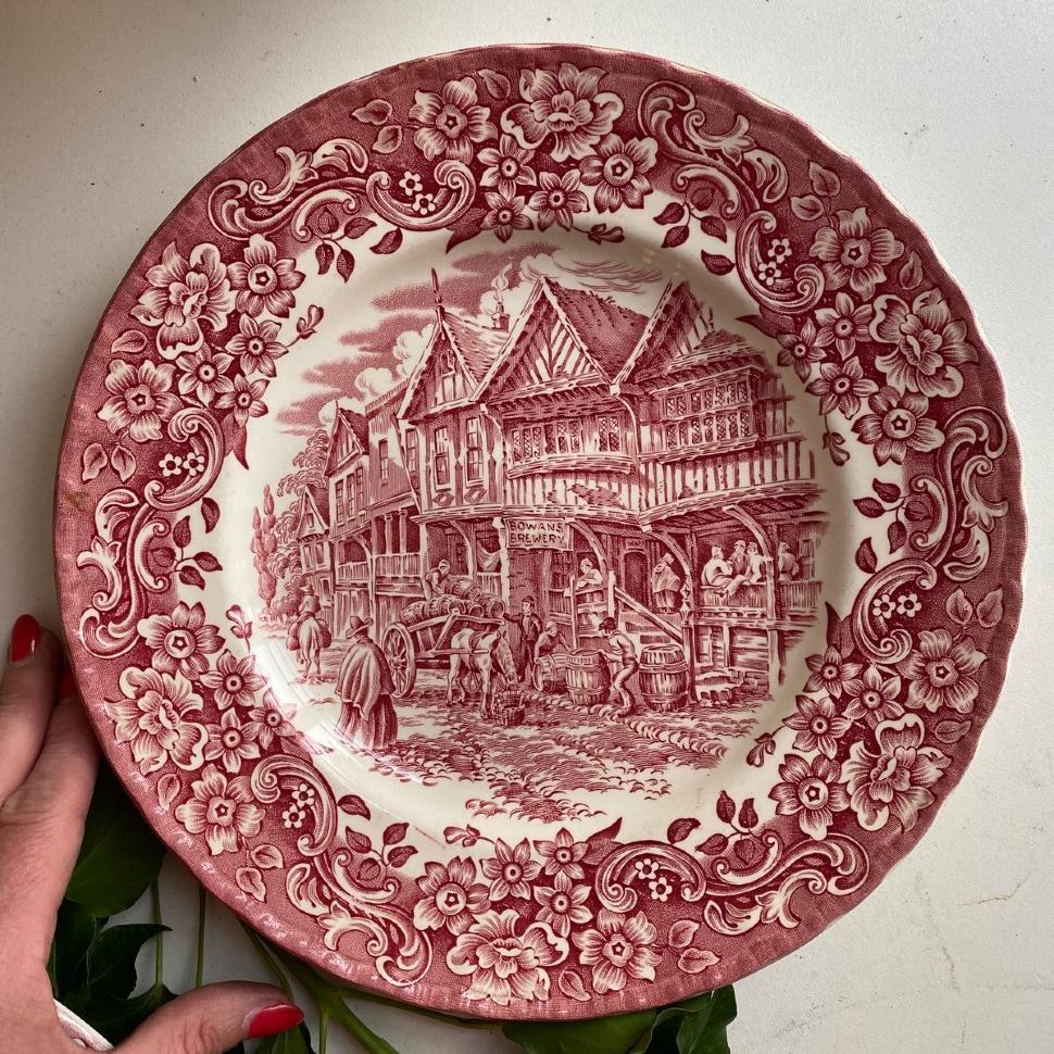 Тарелка 25 см Royal Tudor Ware Англия