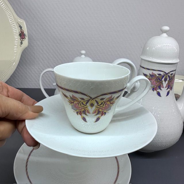 Чайная пара Rosenthal studio-line 200 мл фарфор Германия 