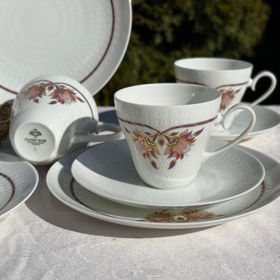 Чайная пара Rosenthal studio-line 200 мл фарфор Германия 