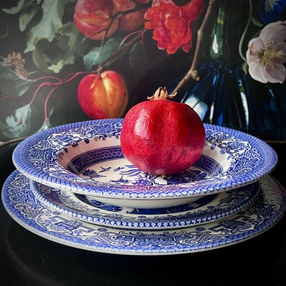 Тарелка EIT Blue Willow 25 см Англия 