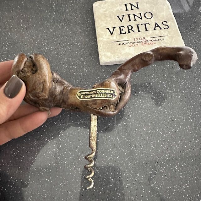 Штопор George Cosnier 16 см металл лоза ручная работа