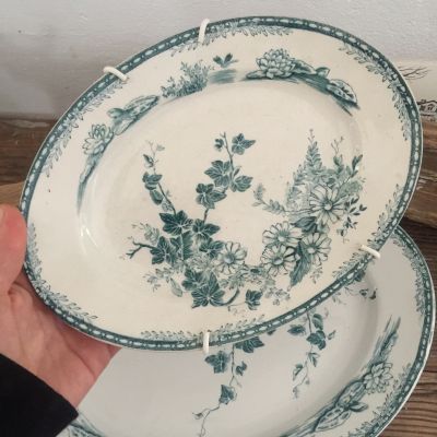 Блюдо Gustavsberg Flora 25 см 100 лет