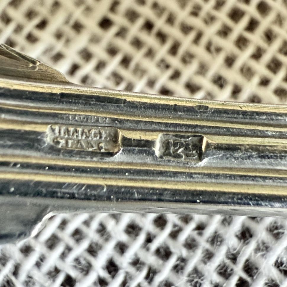 Ложка чайная 14 см серебрение Франция 1950 годы