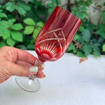 Бокал 250 мл накладной хрусталь