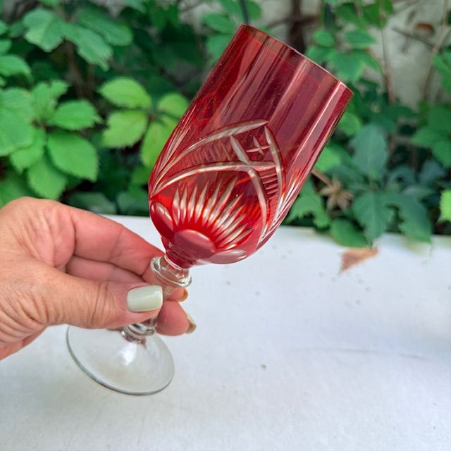 Бокал 250 мл накладной хрусталь