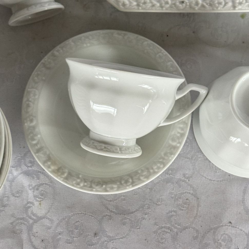 Чайная пара Rosenthal Maria Classic Rose белый 150 мл Германия