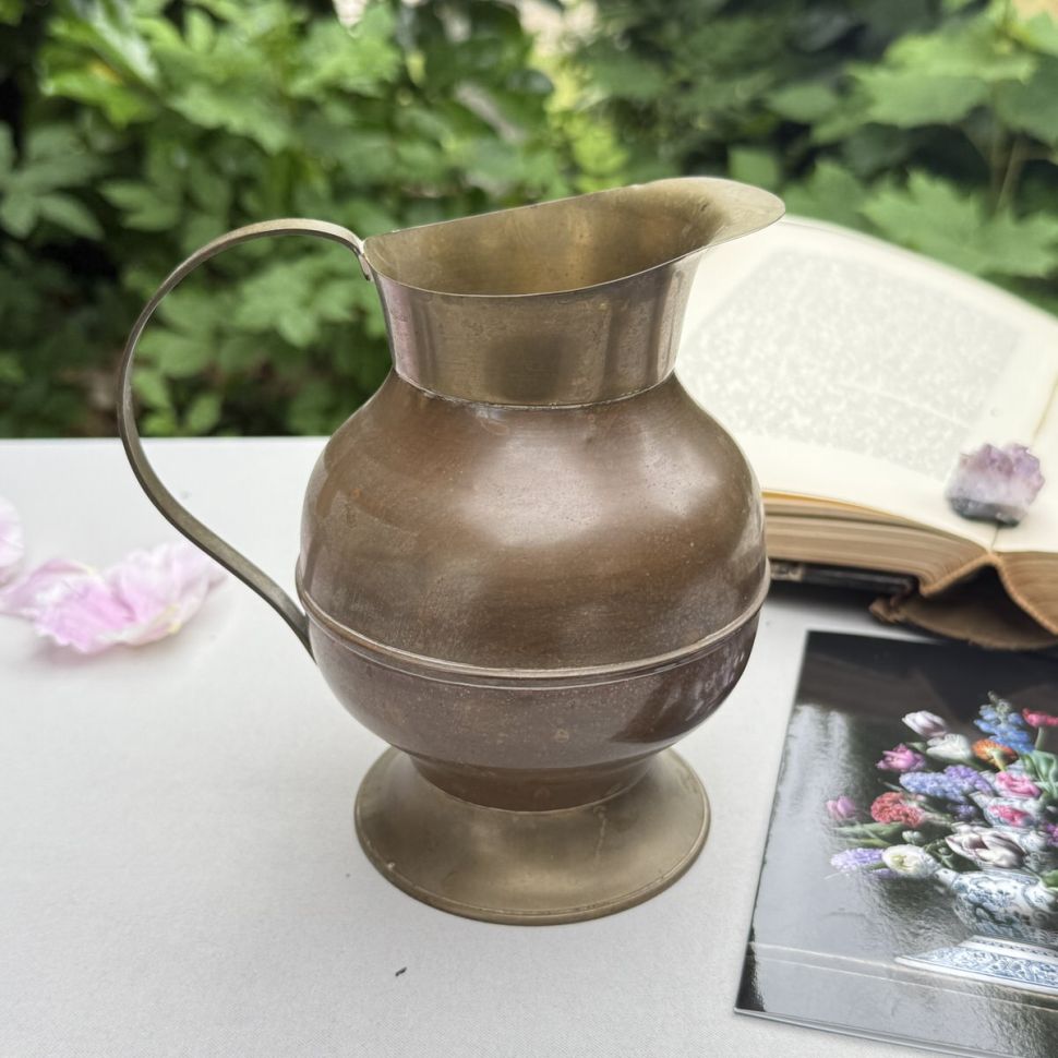Кувшин малый 700 мл медь латунь