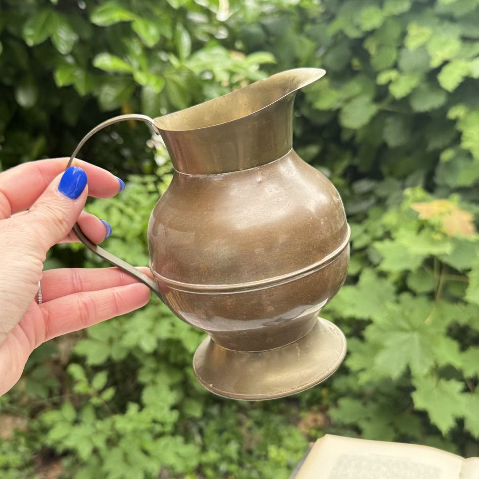 Кувшин малый 700 мл медь латунь