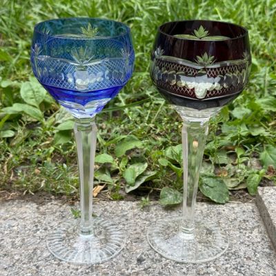 Бокал для вина набор 2 шт. 280 мл накладной хрусталь Германия