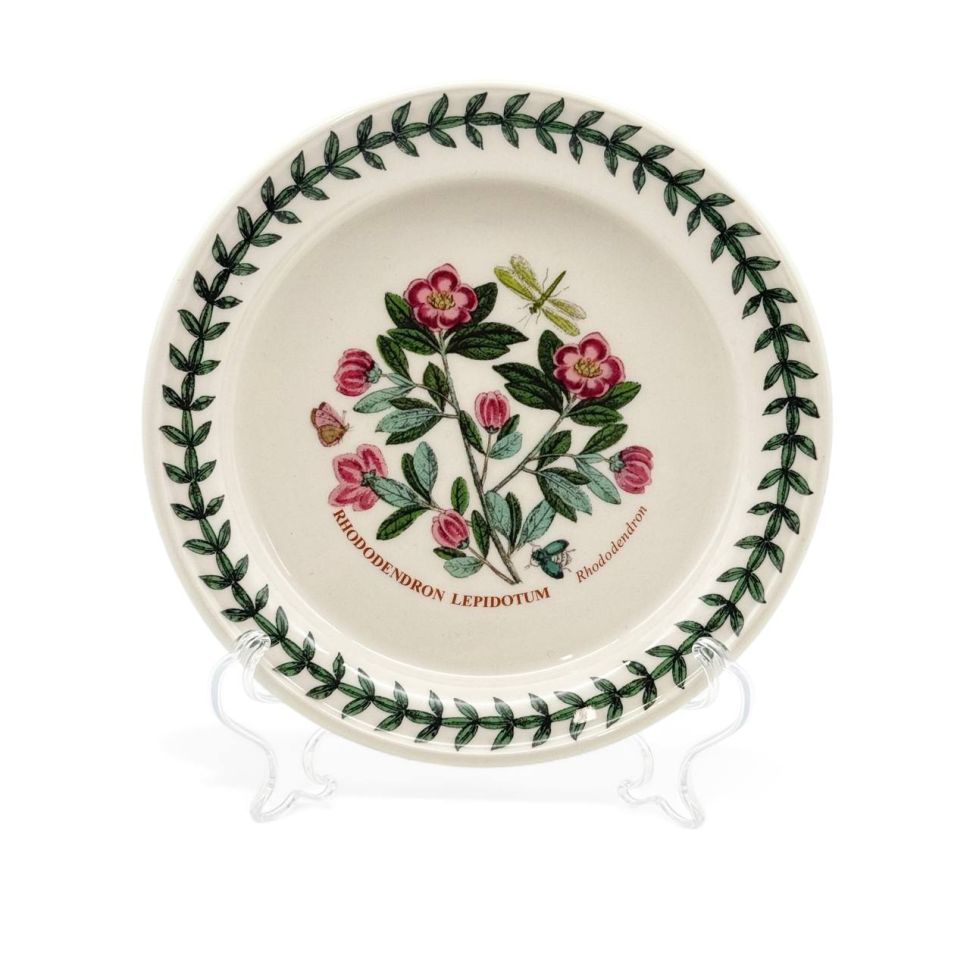 Тарелка для хлеба Portmeirion Botanic Garden Rhododendron Lepidotum 16 см Англия