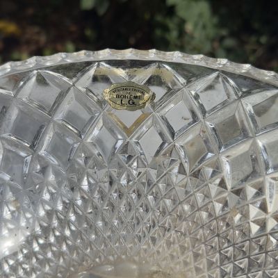 Блюдо чаша Boheme L.G. 31 см хрусталь 