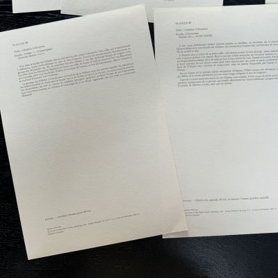 Литография 27х19 см Insectes d'Europe 2 шт стр. 52/67