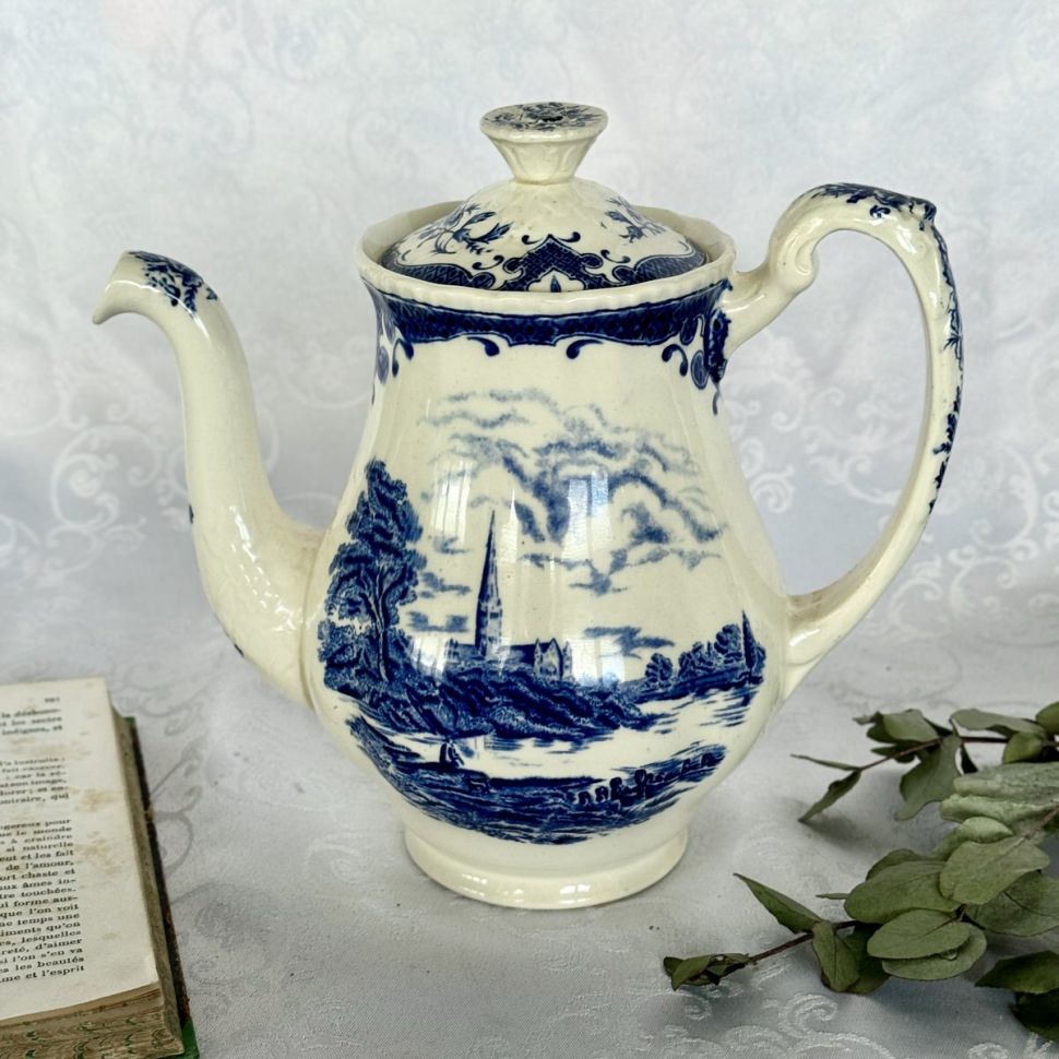 Чайник кофейник Staffordshire Собор Солсбери 1,25 л Англия
