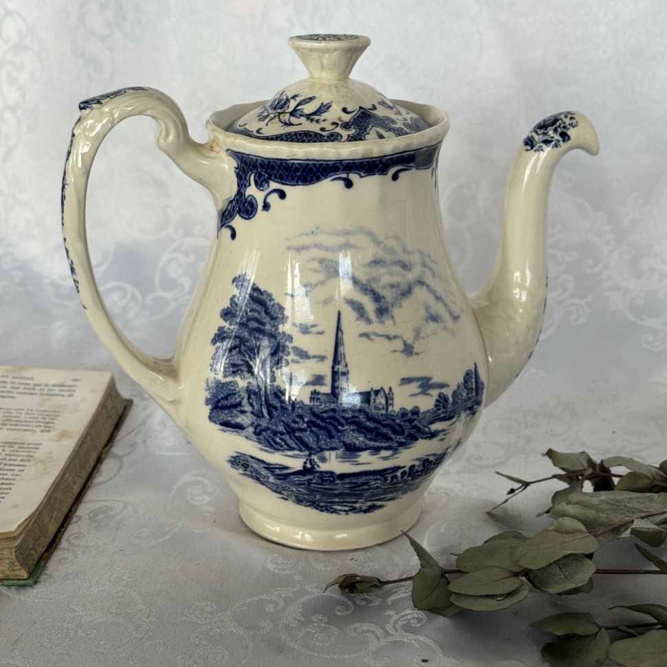 Чайник кофейник Staffordshire Собор Солсбери 1,25 л Англия