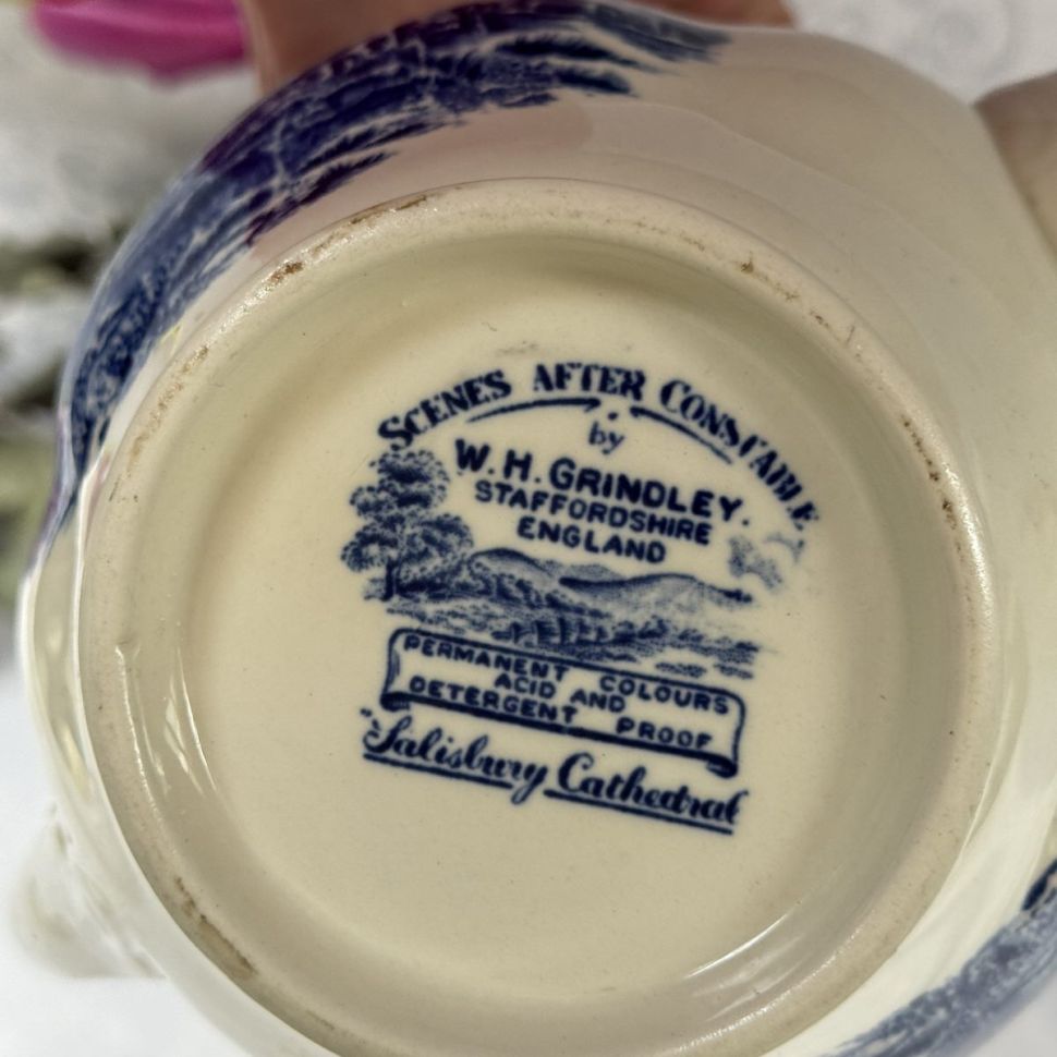 Чайник кофейник Staffordshire Собор Солсбери 1,25 л Англия