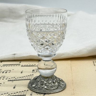 Рюмка на ножке FM C 50 мл хрусталь олово Италия