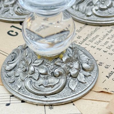 Рюмка на ножке FM C 50 мл хрусталь олово Италия