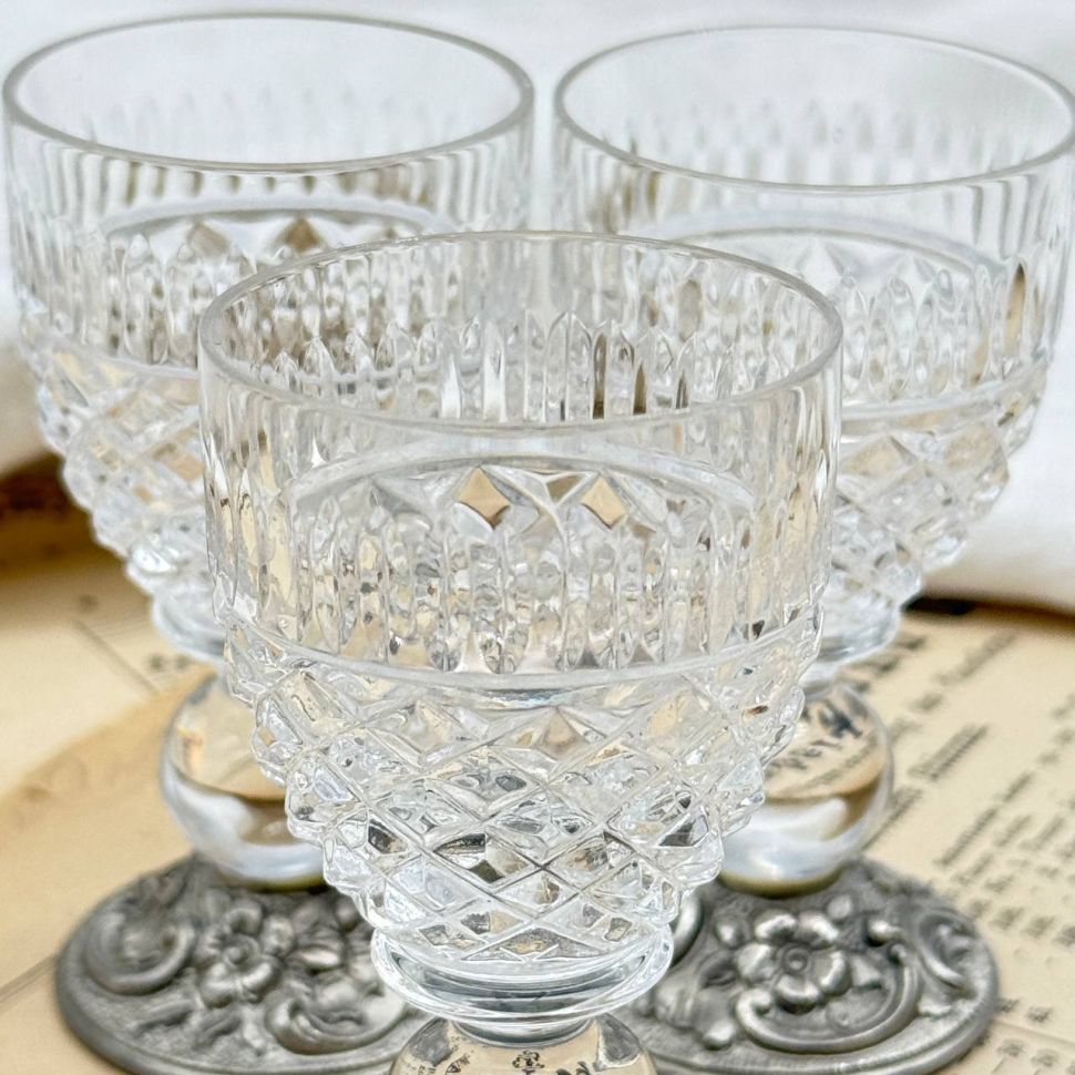 Рюмка на ножке FM C 50 мл хрусталь олово Италия