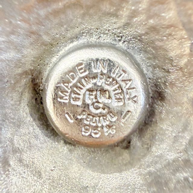 Рюмка на ножке FM C 50 мл хрусталь олово Италия