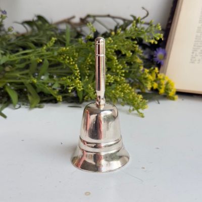 Колокольчик 9 см серебрение Англия