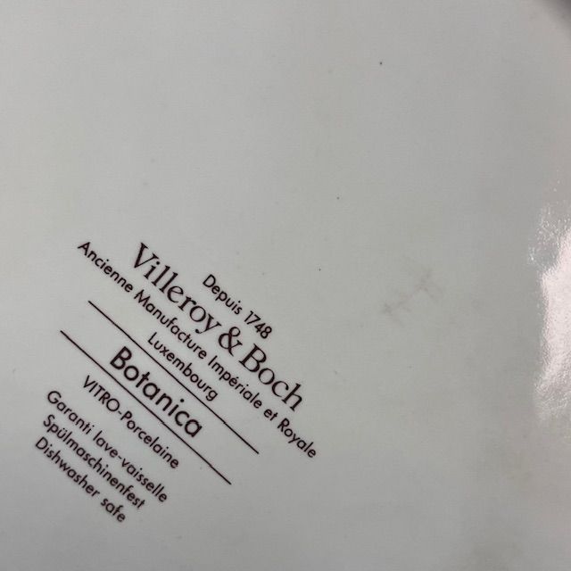 Тарелка для завтрака Thymus Botanica 21 см ВиллеройБох 2 категория