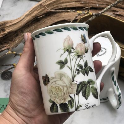 Кружка 300 мл Чайная роза Staffordshire Англия