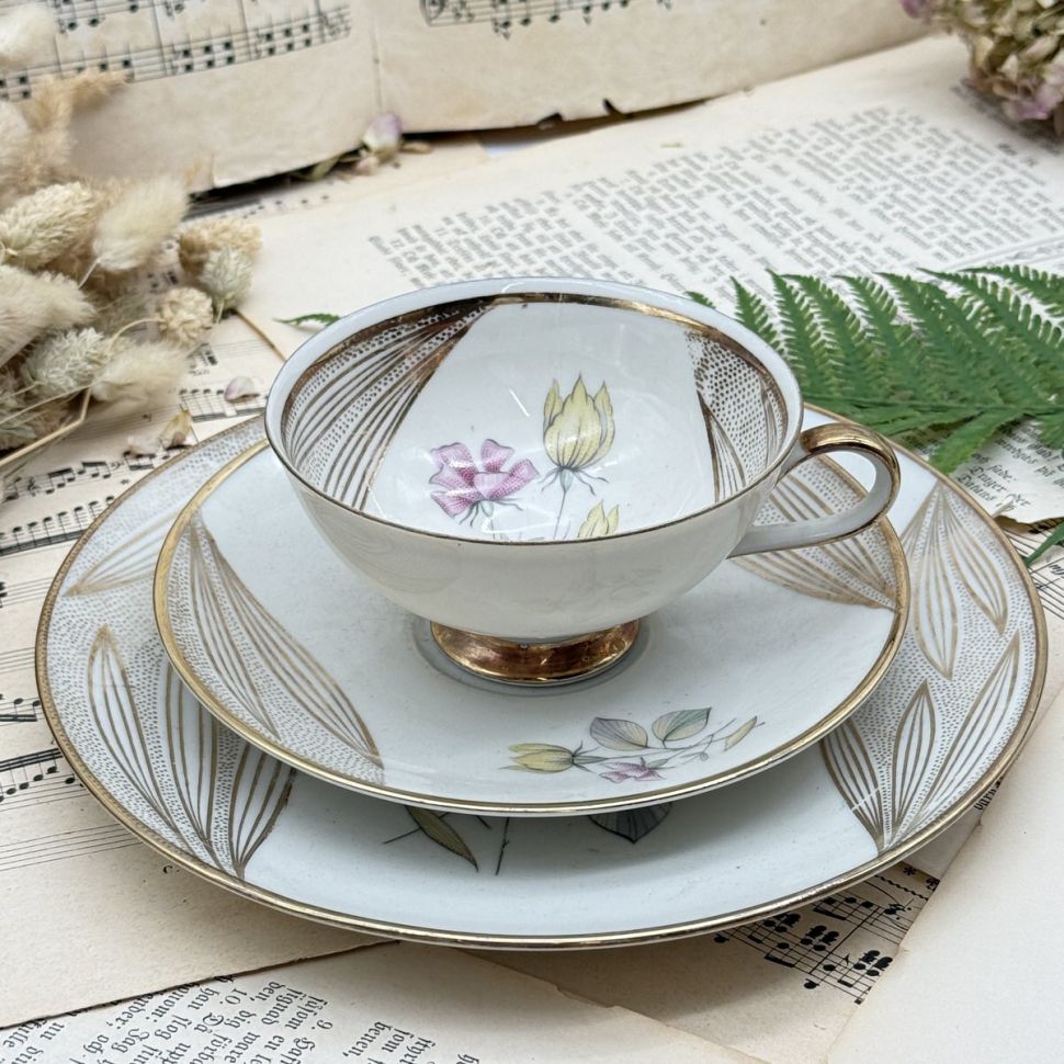 Чайное трио Gebrüder Winterling 200 мл Германия 