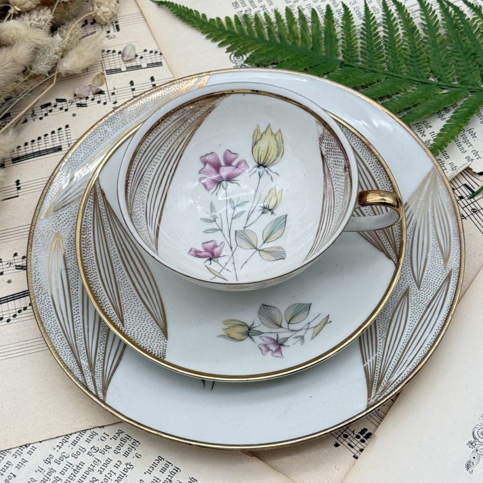 Чайное трио Gebrüder Winterling 200 мл Германия 