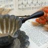 Соусник Bitter&Gobbers 25 см посеребрение дерево Германия