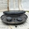 Подогреватель мармит с гасителем Англия серебрение