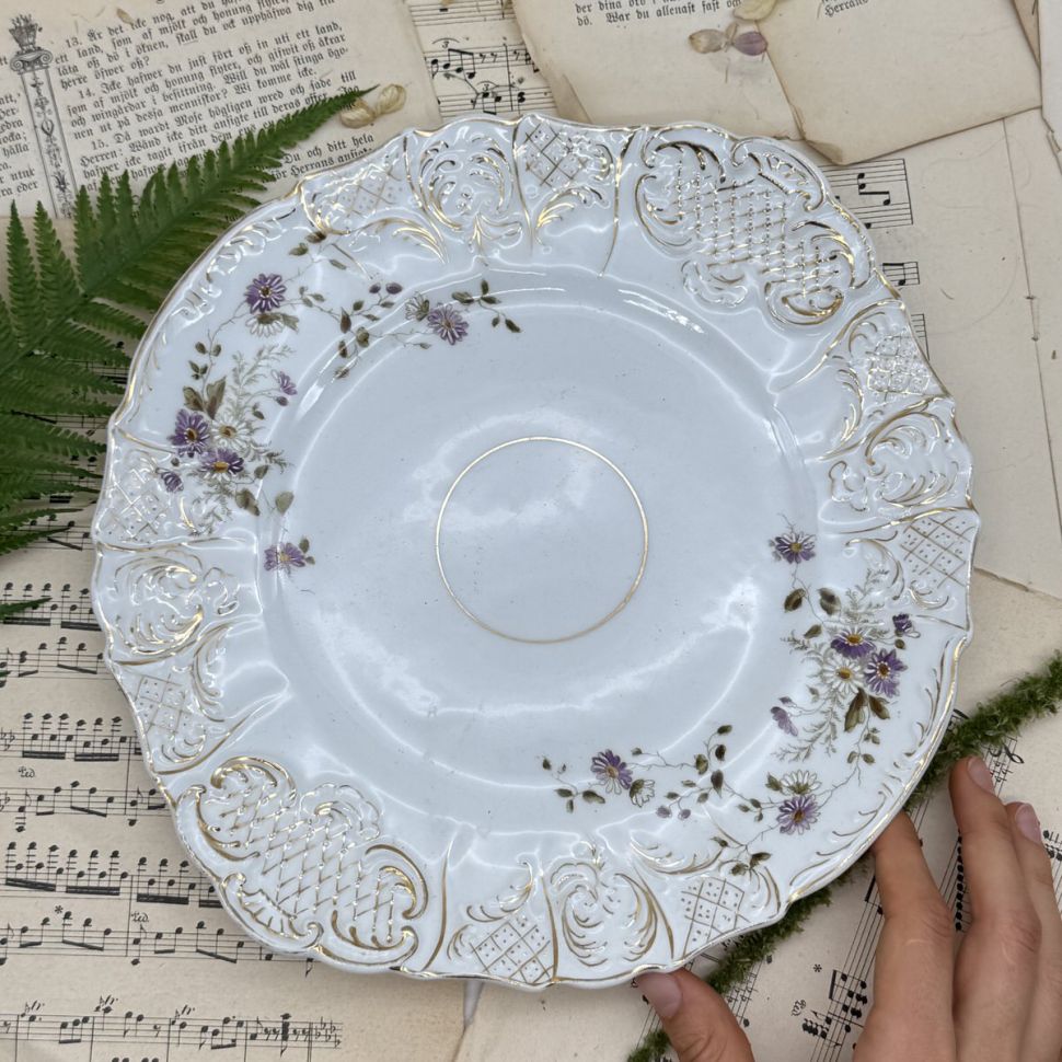 Блюдо Limoges 28 см фарфор Франция