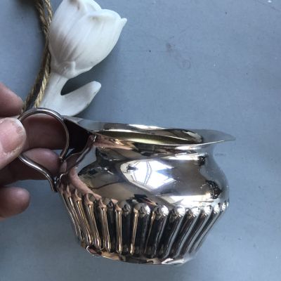 Молочник мини мельхиор