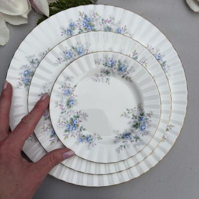 Тарелка Royal Albert Blue Blossom 16 см Англия