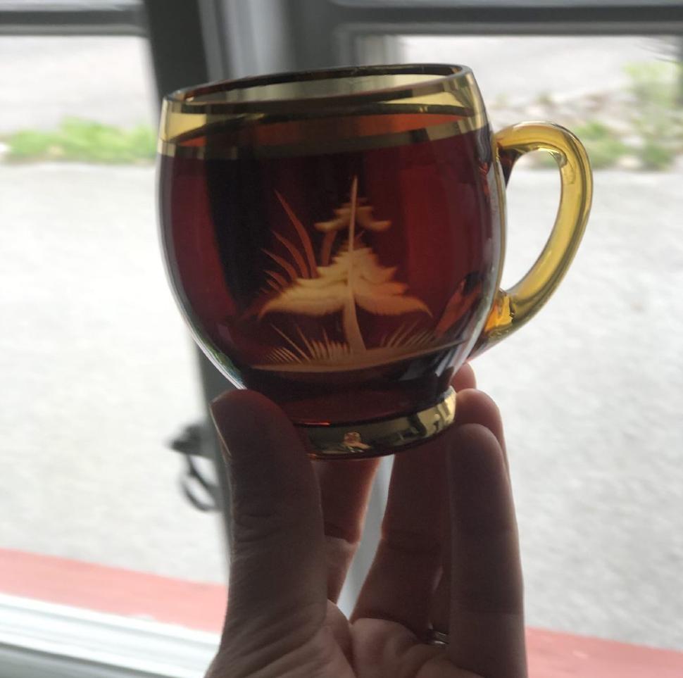 Кружка 250 мл гравировка Сосна