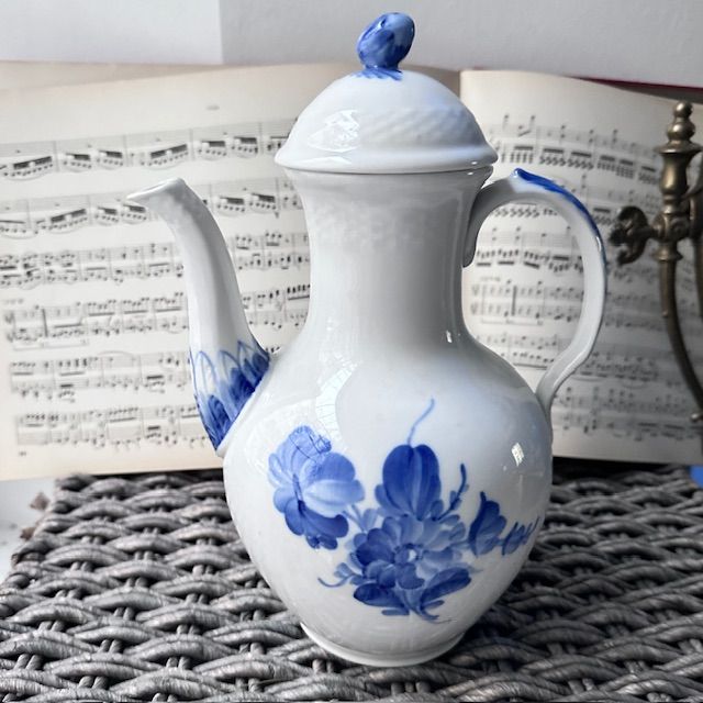 Чайник кофейник Royal Copenhagen номерной 1,3 л фарфор Дания