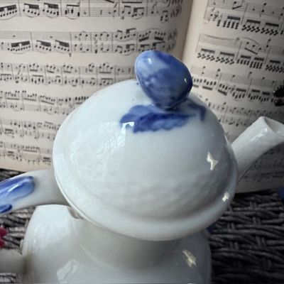 Чайник кофейник Royal Copenhagen номерной 1,3 л фарфор Дания