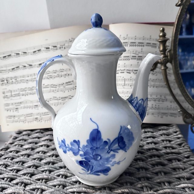 Чайник кофейник Royal Copenhagen номерной 1,3 л фарфор Дания